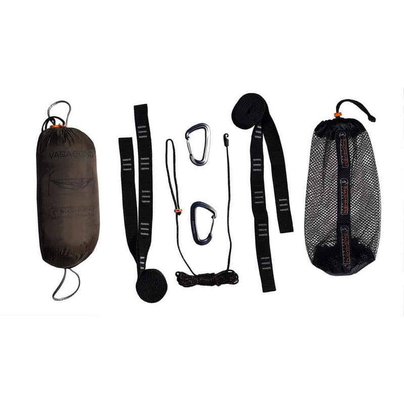Load image into Gallery viewer, Bushmen Vagabond Hammock Set – Dark Olive By Bushmen
