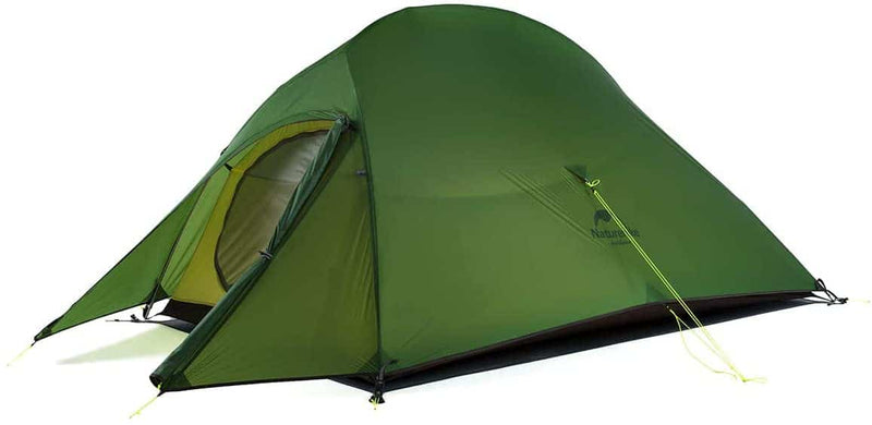 Load image into Gallery viewer, Naturehike Cloud Up 2 Updated Version With Mat 20D (Various Colours) Forest Green By NatureHike
