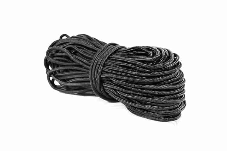 Load image into Gallery viewer, DD Paracord 25m - Black or Orange Black By DD Hammocks
