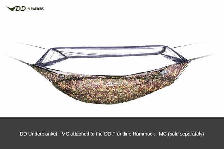 Load image into Gallery viewer, DD Hammock Underblanket - Multicamo By DD Hammocks

