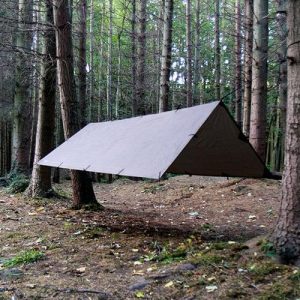 Load image into Gallery viewer, DD Hammocks DD Tarp M - 3.5m x 2.4m (Olive / Coyote) Coyote Brown By DD Hammocks
