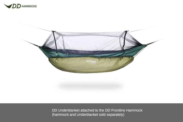Load image into Gallery viewer, DD Hammock Underblanket - Olive Green By DD Hammocks
