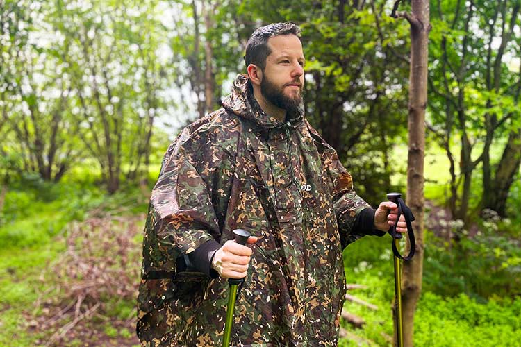 Load image into Gallery viewer, DD Hammocks Poncho Tarp - Multi Camo By DD Hammocks
