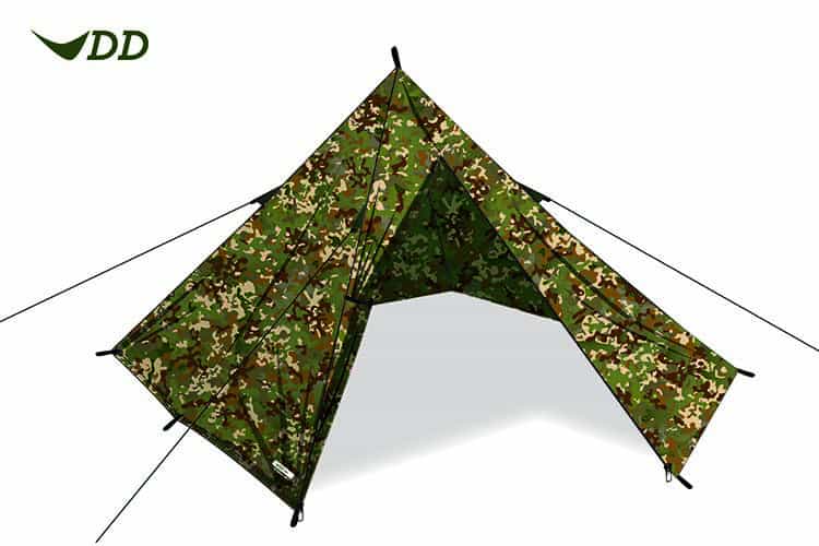 Load image into Gallery viewer, DD Hammocks Pyramid Tent - Multicamo By DD Hammocks
