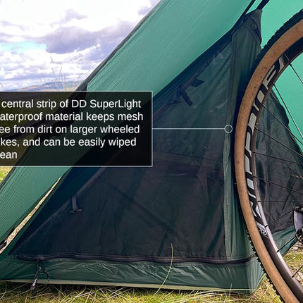 DD SuperLight - Bikepacker Mesh Tent By DD Hammocks