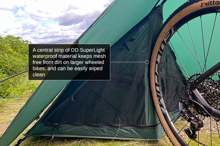 Load image into Gallery viewer, DD SuperLight - Bikepacker Mesh Tent By DD Hammocks
