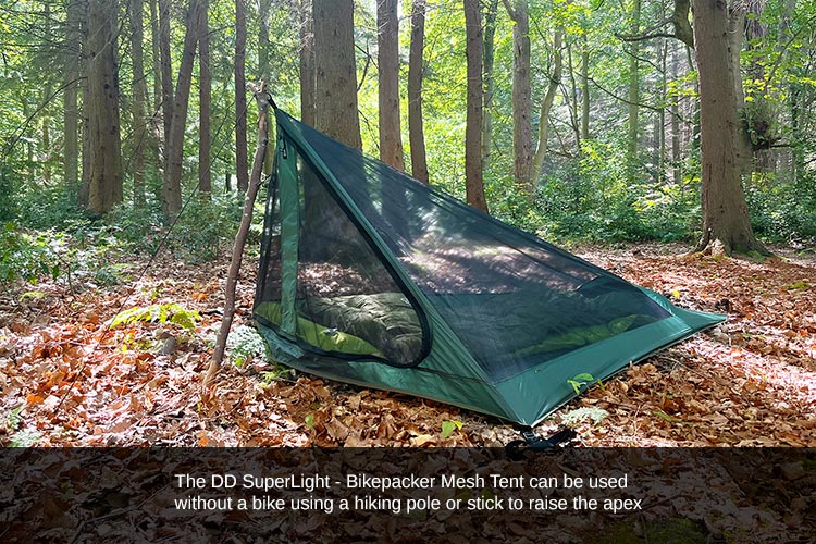Load image into Gallery viewer, DD SuperLight - Bikepacker Mesh Tent By DD Hammocks
