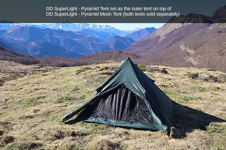 Load image into Gallery viewer, DD SuperLight Pyramid Tent By DD Hammocks
