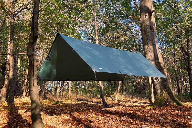 Load image into Gallery viewer, DD Hammocks DD Tarp M - 3.5m x 2.4m (Olive / Coyote) Olive Green By DD Hammocks
