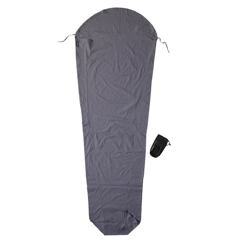 Load image into Gallery viewer, CoCoon Cotton Mummy Liner (Various Colours) Elephant Grey By Cocoon
