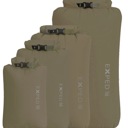 Exped Drybag Versa Bright (3-13L) Dry Bag Set - Various Colours By Wood To Water Outdoors
