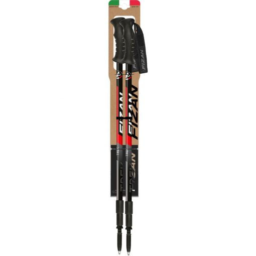 Load image into Gallery viewer, Fizan Trek – Red Hiking Poles (Pair) By Fizan
