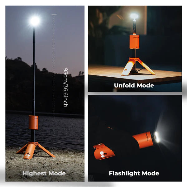 Load image into Gallery viewer, Flextail EVO LANTERN - FLEXTAIL x OuTask 2-in-1 Telescopic Lantern By Flextail Gear

