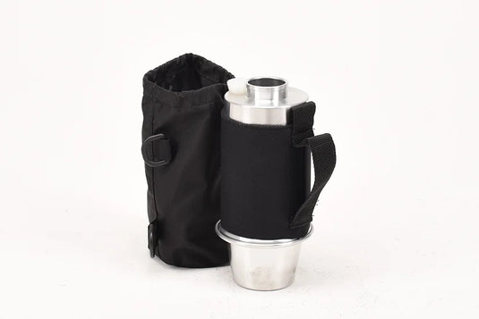 Ghillie Kettle - MKettle | Compact Storm Kettle - Silver Anodised By Ghillie Kettle Co