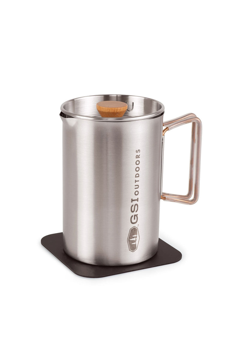 Load image into Gallery viewer, GSI Outdoors Glacier 20 fl oz. Stovetop Javapress + Boiler By GSI outdoors
