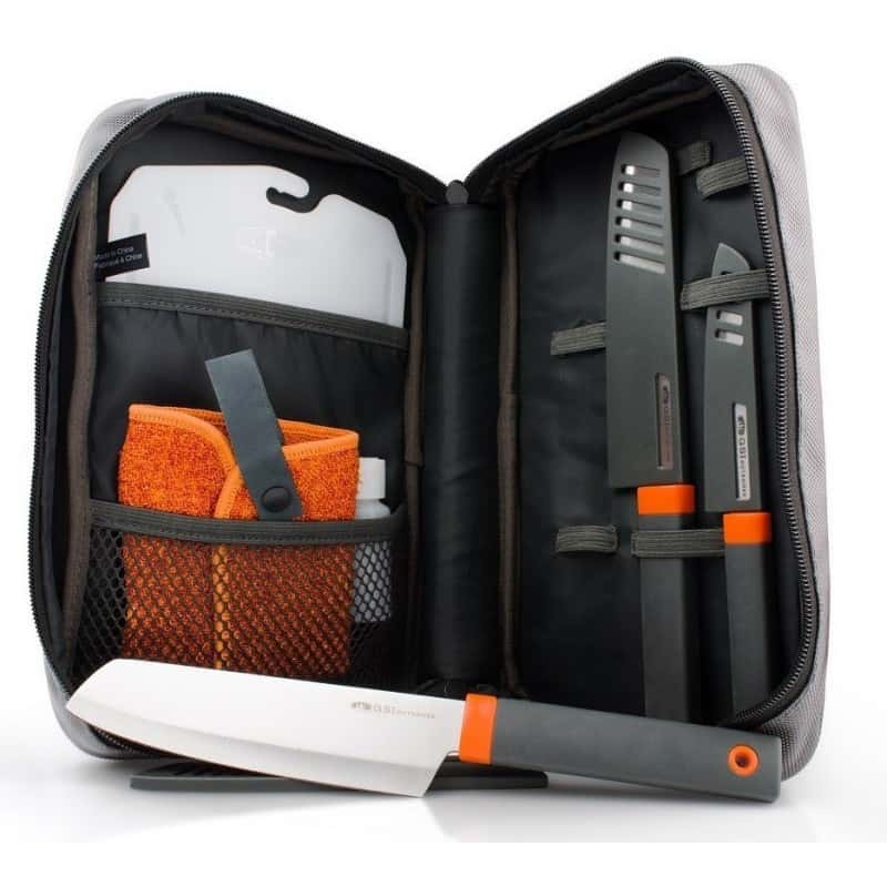 Load image into Gallery viewer, GSI Santoku Kitchen Knife Set Camping Set By GSI outdoors
