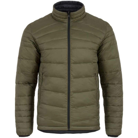 Highlander Reversible Down Jacket, Black and Olive (Various sizes) By Highlander Outdoor
