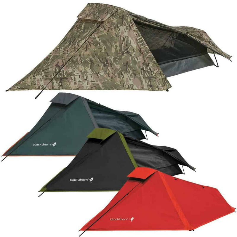 Load image into Gallery viewer, Highlander Blackthorn 1 Lightweight Solo Backpacking Tent (Various colours) By Highlander Outdoor
