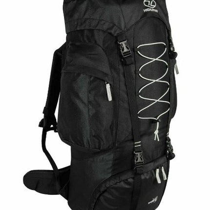 Highlander Rambler Rucksack 88L Black / Silver By Highlander Outdoor
