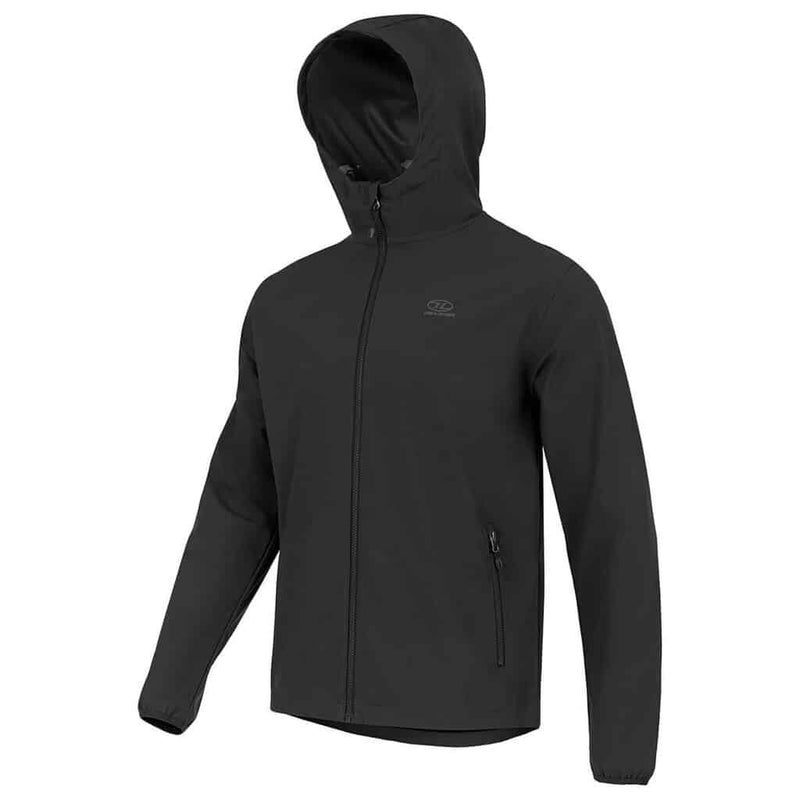 Load image into Gallery viewer, Highlander Shield Water Repellent Jacket (Grey / Black / Blue) Black XXL By Highlander Outdoor
