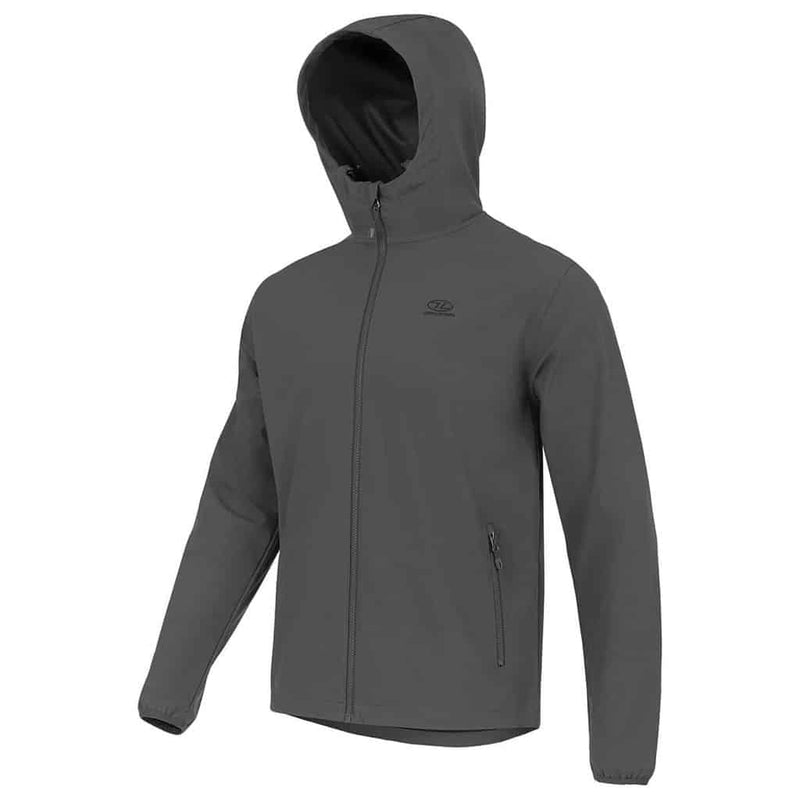Load image into Gallery viewer, Highlander Shield Water Repellent Jacket (Grey / Black / Blue) Grey By Highlander Outdoor
