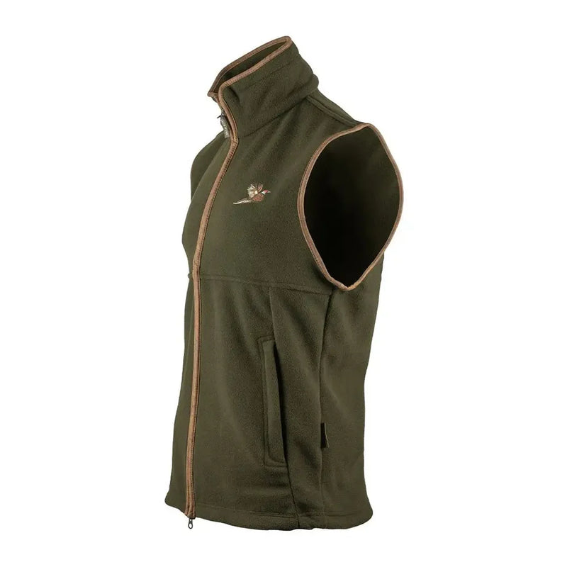Load image into Gallery viewer, Jack Pyke Countryman Pheasant Fleece Gilet - Dark Olive By Thatchreed
