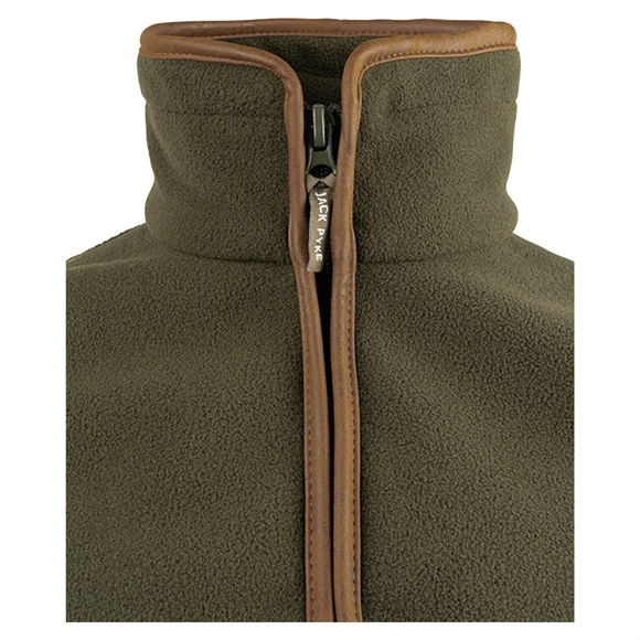 Load image into Gallery viewer, Jack Pyke Countryman Pheasant Fleece Gilet - Dark Olive By Thatchreed
