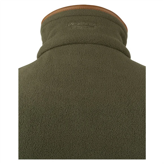 Jack Pyke Countryman Pheasant Fleece Gilet - Dark Olive By Thatchreed