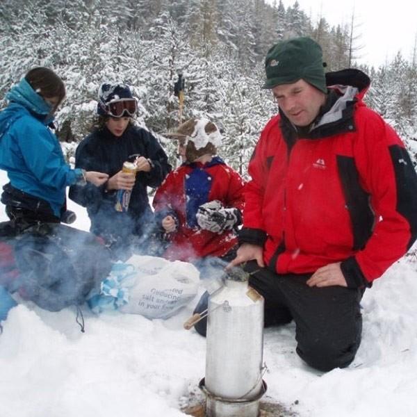 Load image into Gallery viewer, Kelly Kettle Base Camp 1.6 ltr (Stainless Steel) + Whistle By Kelly Kettle
