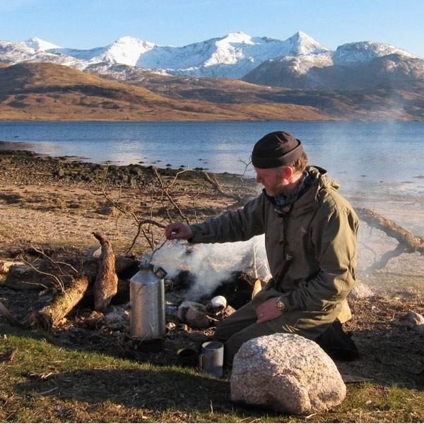 Load image into Gallery viewer, Kelly Kettle Base Camp 1.6 ltr (Stainless Steel) + Whistle By Kelly Kettle
