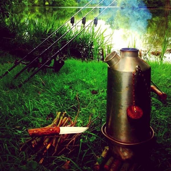 Load image into Gallery viewer, Kelly Kettle Base Camp 1.6 ltr (Stainless Steel) + Whistle By Kelly Kettle
