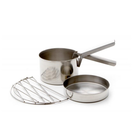 Kelly Kettle Trekker' Kit Fire Kettle and Stove (Stainless Steel) By Kelly Kettle
