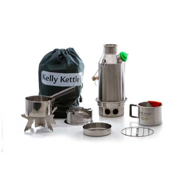 Load image into Gallery viewer, Kelly Kettle Trekker' Kit Fire Kettle and Stove (Stainless Steel) By Kelly Kettle
