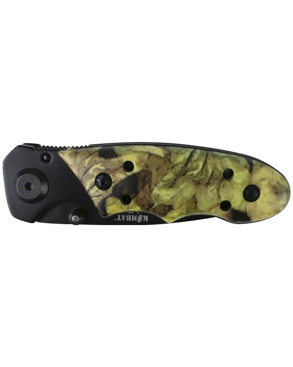 Load image into Gallery viewer, Kombat Camo Mini Lock Knife By Kombat UK
