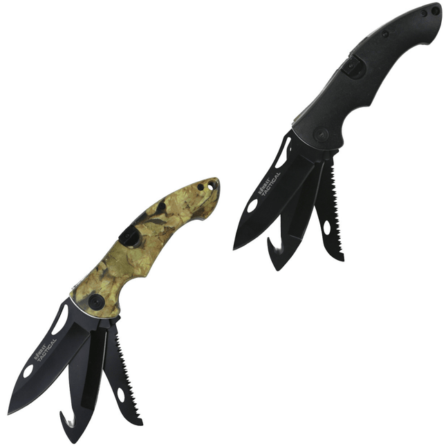 Kombat Bushcraft Knife (Various Colours) By Kombat UK