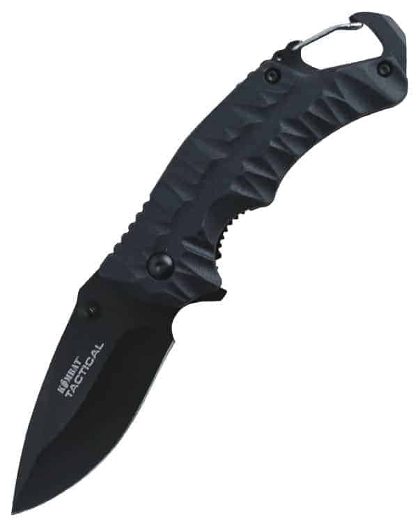 Load image into Gallery viewer, Kombat UK Elite / Gator Lock Knife (Black / Coyote) By Kombat UK
