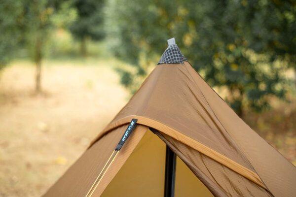 Load image into Gallery viewer, 3F UL Gear Lanshan 1 Pro / 3 Season / Khaki Hiking Pole Tent By 3F UL GEAR

