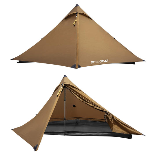 3F UL Gear Lanshan 1 Pro / 3 Season / Khaki / Silpoly / 2026 Version By 3F UL GEAR