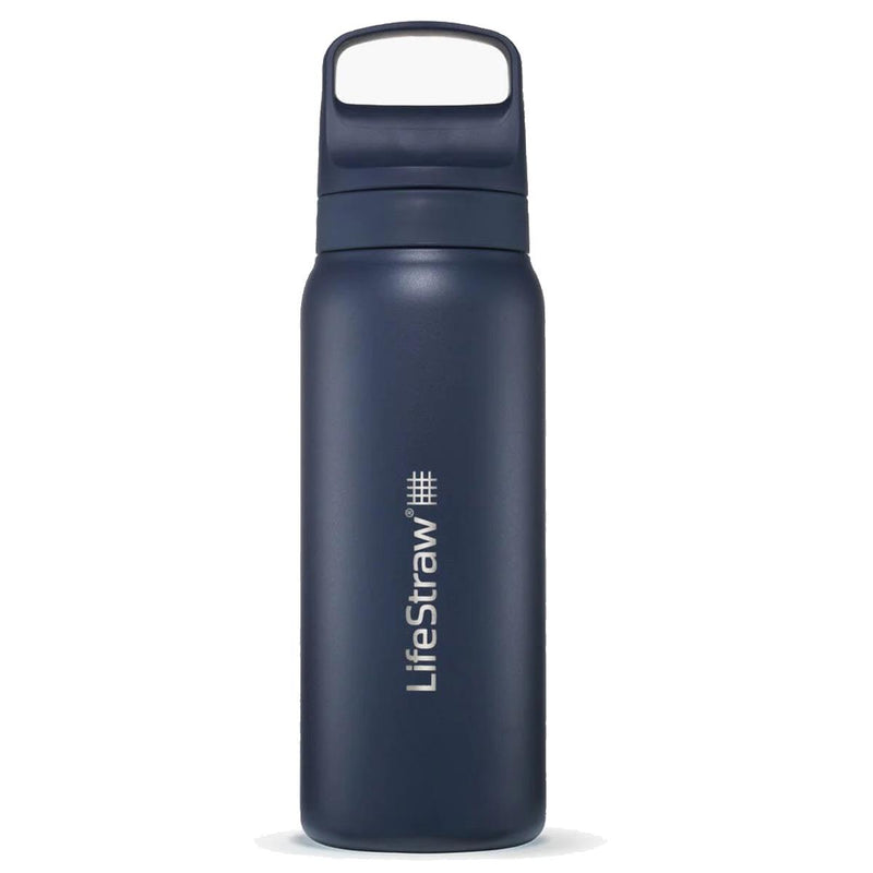 Load image into Gallery viewer, lifestraw 700ml GO Renew Series Stainless Steel Water Bottle (Various Colours) Aegean Sea By LifeStraw

