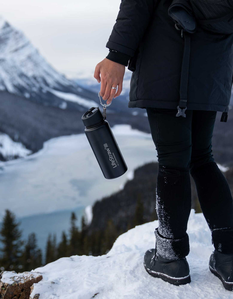 Load image into Gallery viewer, Lifestraw Go Stainless Steel 700ml Filter Water Bottle (Various Colours) By LifeStraw
