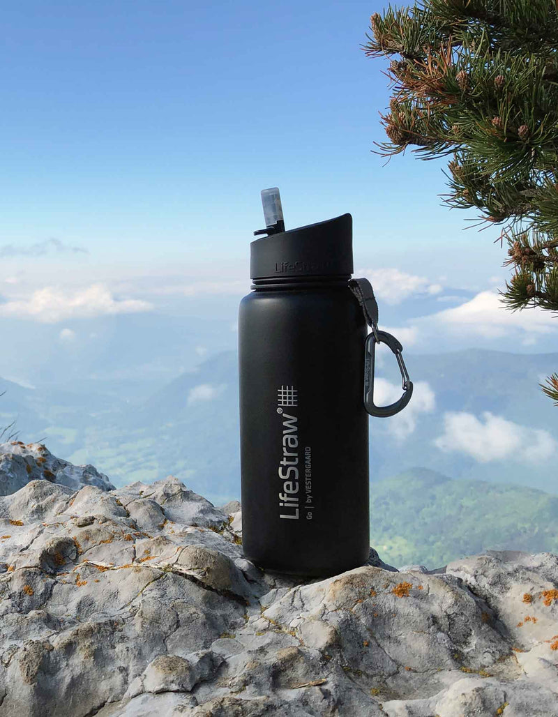Load image into Gallery viewer, Lifestraw Go Stainless Steel 700ml Filter Water Bottle (Various Colours) By LifeStraw
