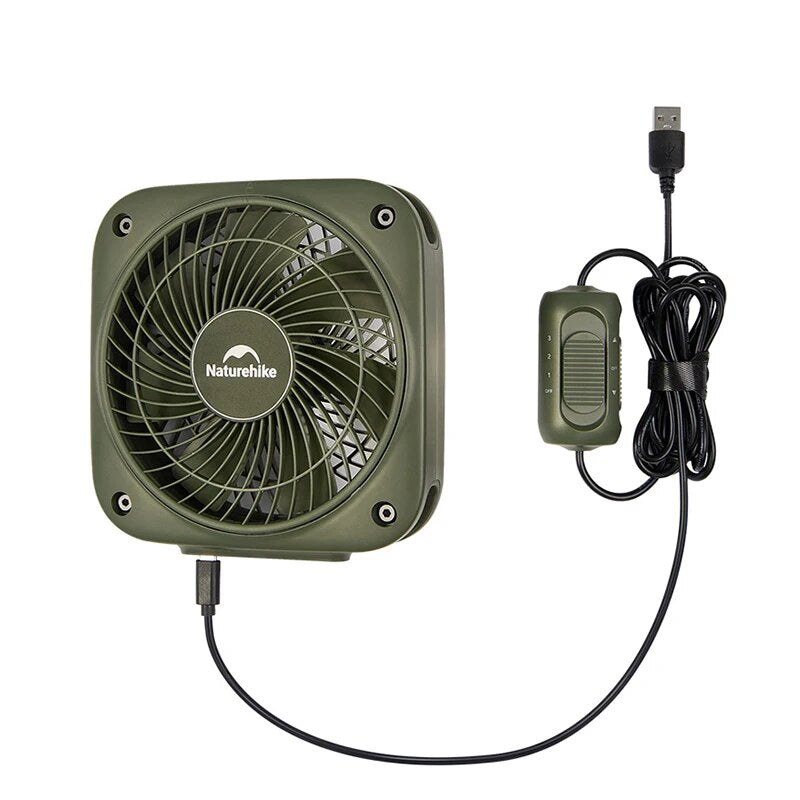 Load image into Gallery viewer, Naturehike USB powered Camping Fan with Speed control By NatureHike
