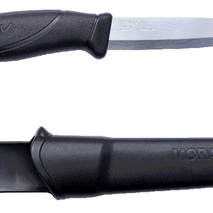 Morakniv Companion Colour Bushcraft Knife Black By Morakiv