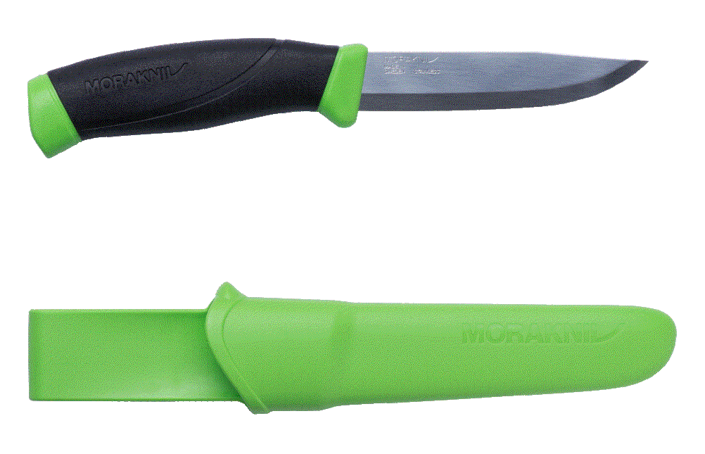 Morakniv Companion Colour Bushcraft Knife Green By Morakiv