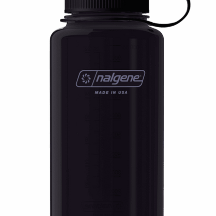 Nalgene 32oz / 1L Wide Mouth Sustain Water Bottle Odyssey Gray By Nalgene