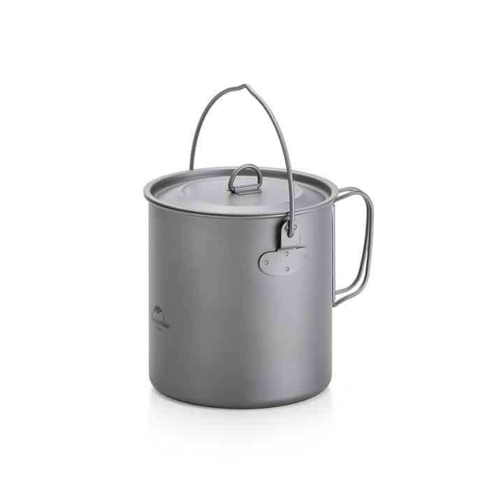 Load image into Gallery viewer, Naturehike Titanium Lightweight Cookware TDG03 1250ml Pot By NatureHike

