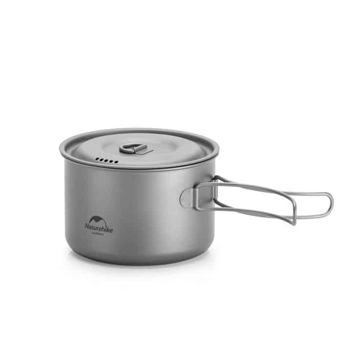 Load image into Gallery viewer, Naturehike Titanium Lightweight Cookware TDG02 1300ML Pot By NatureHike

