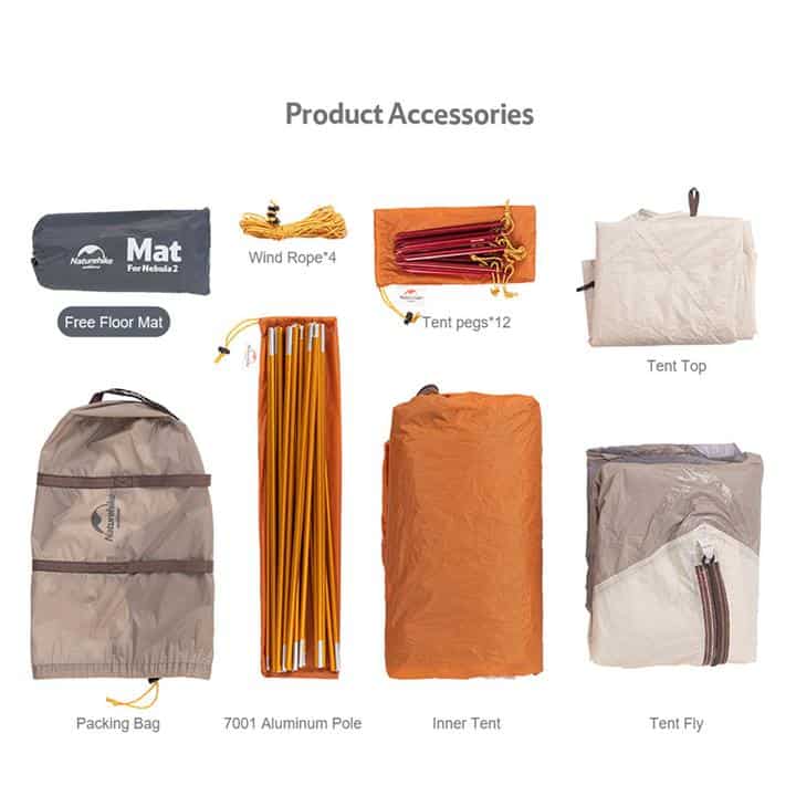 Load image into Gallery viewer, Naturehike Nebula 2, 2 Man tent 4 Season By NatureHike
