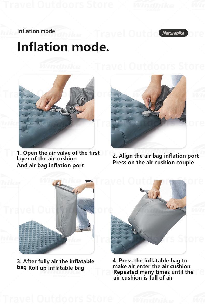 Load image into Gallery viewer, Naturehike Ultralight sleeping Pad (Large) R 3.5 By NatureHike
