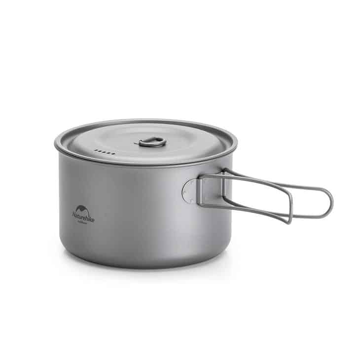 Load image into Gallery viewer, Naturehike Titanium Lightweight Cookware TDG01 800ML Pot By NatureHike
